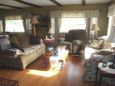 Living Room. Spacious living room with large windo