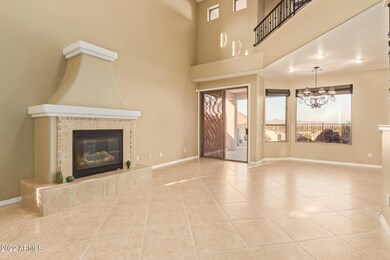 Great room gas fireplace