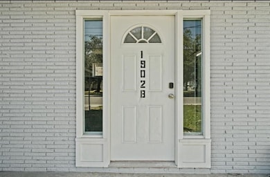 Entry is easy and clearly labeled from the parking lot.