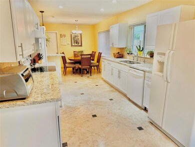 Gorgeous renovated kitchen with granite countertops.
