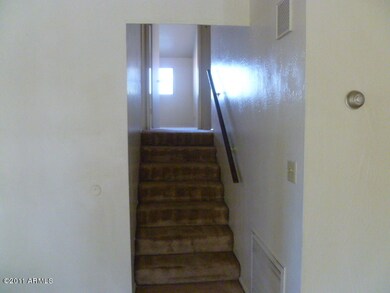 stairs to bedrooms from first level
