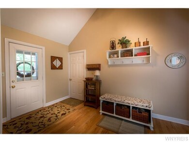 Foyer. Welcoming foyer/mudroom could double as an 