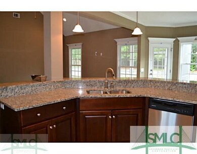 Kitchen. Kitchen looking out to great room, breakf