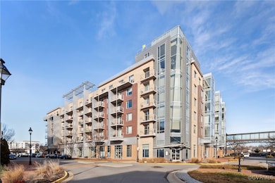 View of the exterior of 210 Rock. The penthouse is
