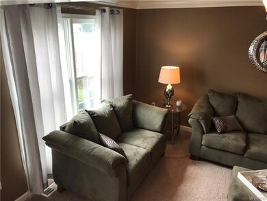 16x12 Living room to the left of the front entry w
