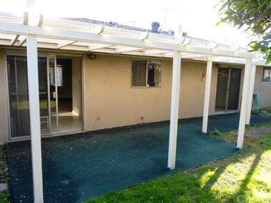 Covered patio area.