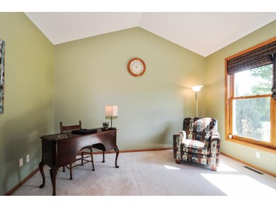 Double Doors admit you to the main level office. A
