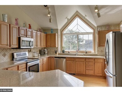 Large open style kitchen is great for hosting.