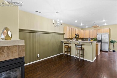 Dining area (or office/ flex space) with eat-in ba