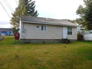 Back side of home
