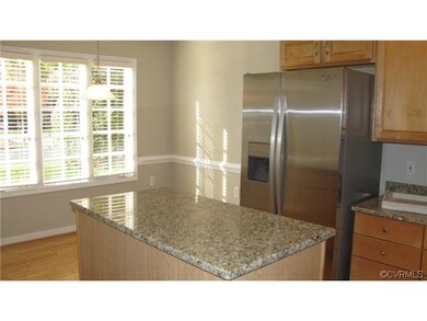 looking into the breakfast nook
