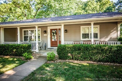 Large and covered front porch.