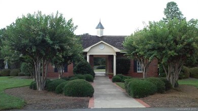 Community clubhouse and pool entrance.