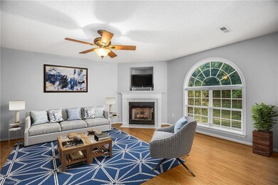Living Room staged virtually