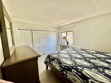 Bedroom with large closet