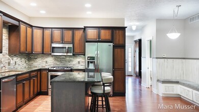Kitchen With Center Island