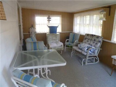 Exterior Front Enclosed Porch