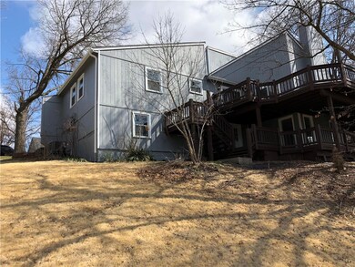 Back side of home