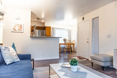 Living/Family room facing the kitchen and dining a