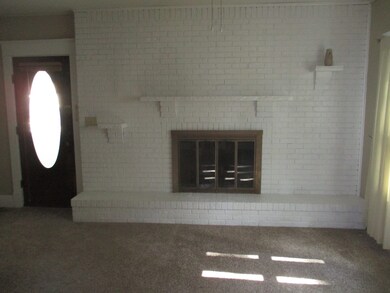 Fireplace in living room