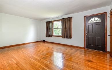 Living room showing door/window