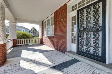 Front porch of home.