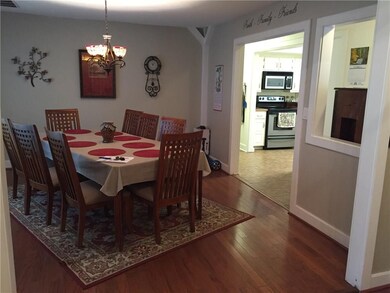HUGE Open Dining room to Kitchen and Living areas