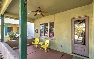 Front covered Porch