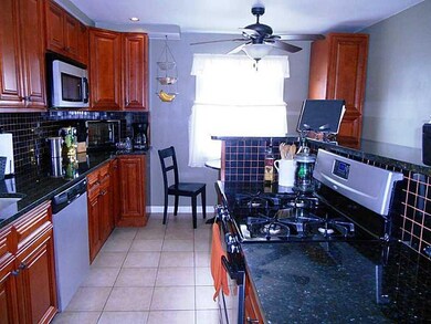 Kitchen. Remodeled Kitchen with Beautiful Cherry C
