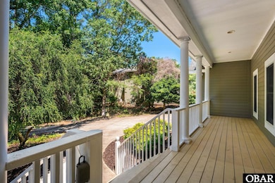 Welcoming Covered front porch