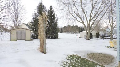 12' X 12' shed for additional storage, mature plan