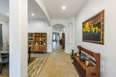 Fabulous entry into dining/living room combo
