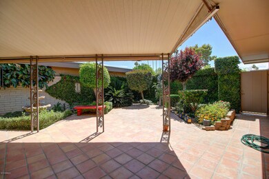 EXTENDED PATIO COVER IN BACKYARD