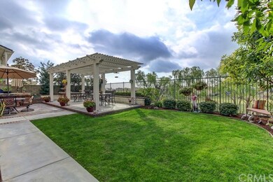 Oversized yard for a condo, includes custom hardsc