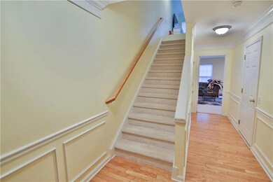 Wonderful hardwood flooring foyer