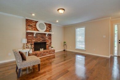 Great room with fire place