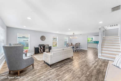 The view as you enter the home