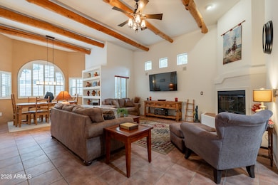 Great room, high ceilings