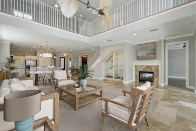 Light  & bright open floor plan makes entertaining seamless!