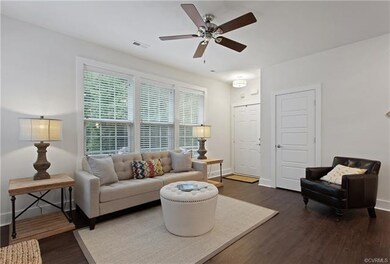 Lots of space for your favorite sofa and loveseat 