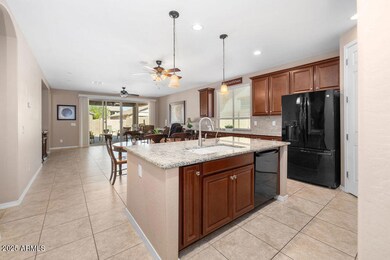 spacious kitchen & great room