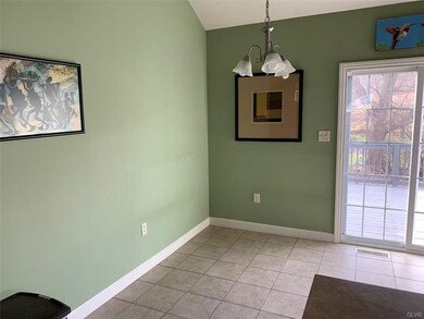 Kitchen Nook ~ leads out to the Deck ~