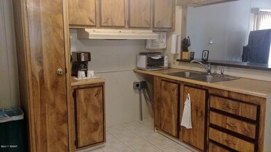 Kitchen with pantry