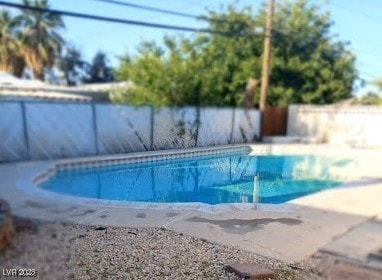 View of pool
