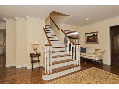 The gracious foyer leads you to the home's main ro