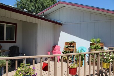 Large front deck