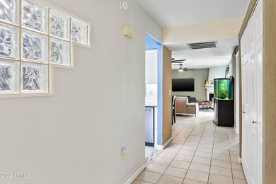 entrance into unit