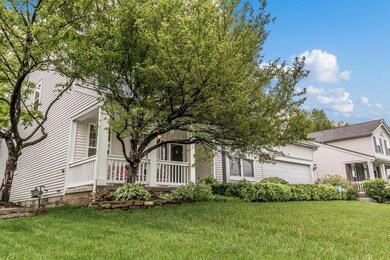 Large covered front porch