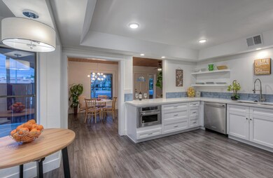 Kitchen to Dining