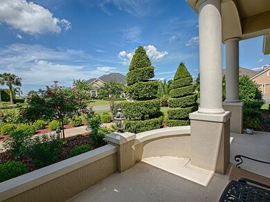 NICE FRONT PORCH.  NOTICE THE GORGEOUS LANDSCAPING